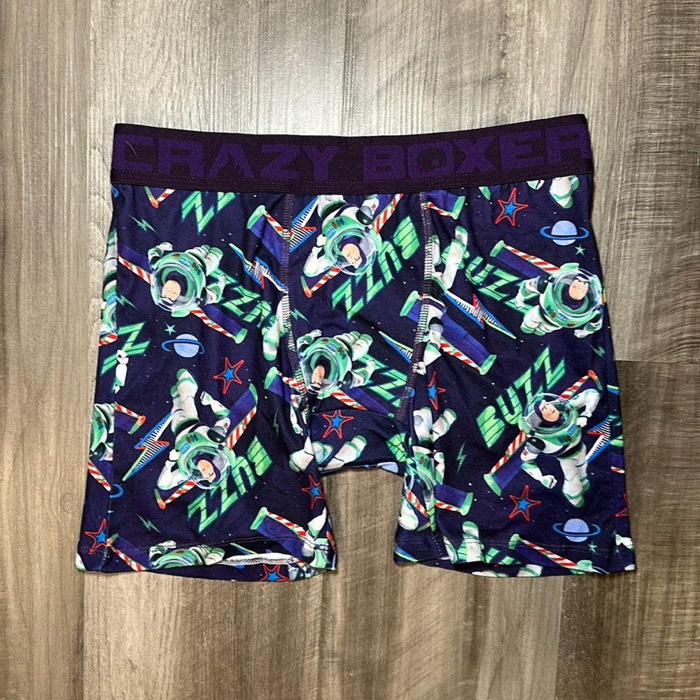 Toy Story Buzz Lightyear Crazy Boxer Boxer Brief - Small